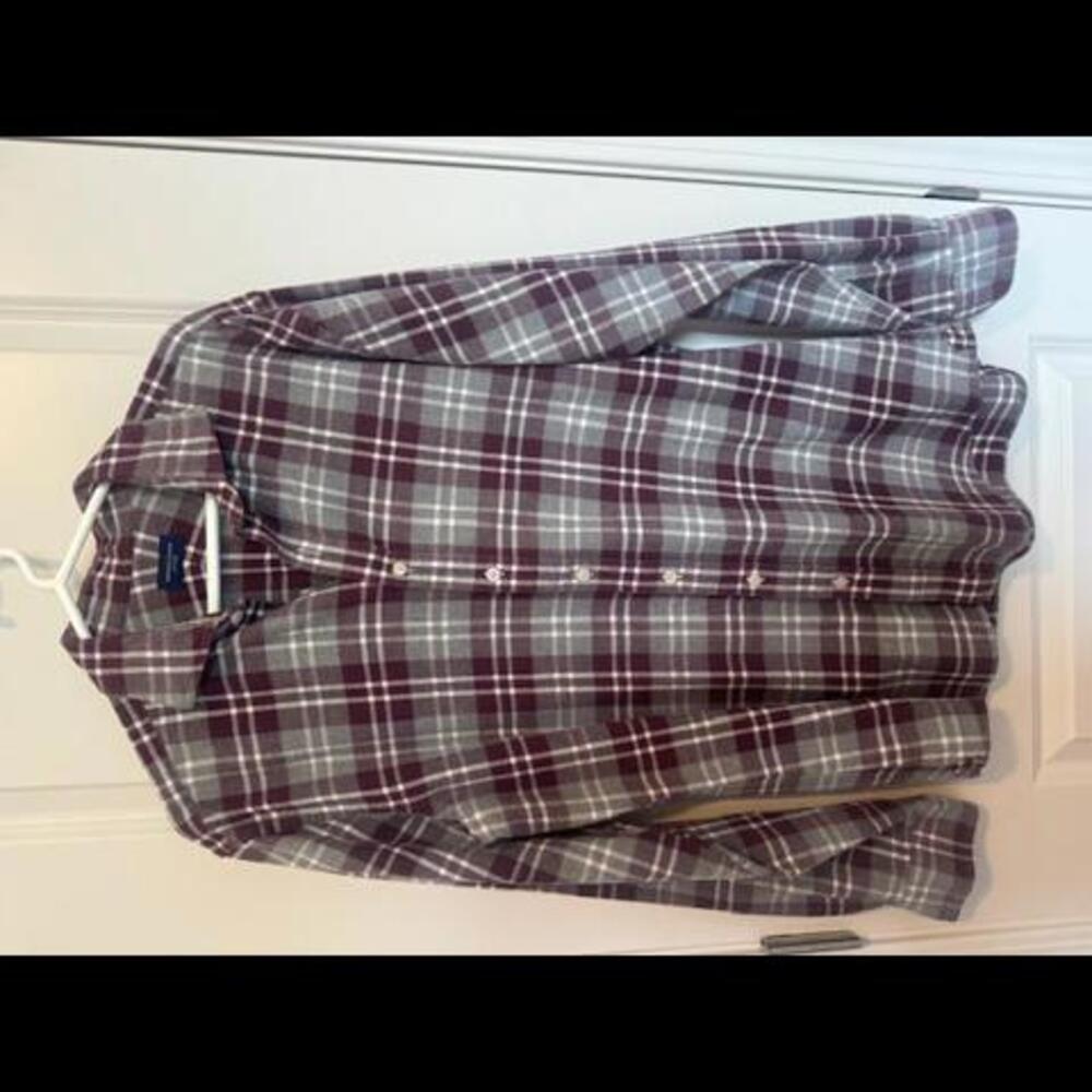 Proper Cloth - Men's‎ Canclini Scarlet and Cinder Flannel